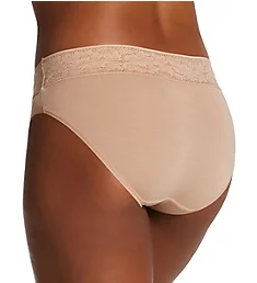 Second Skin Lace Waist Brief Panty Maple Sugar S