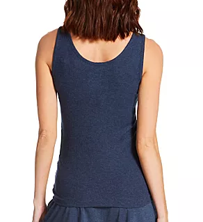 Second Skin Lounge Tank Dress Blues Heather S