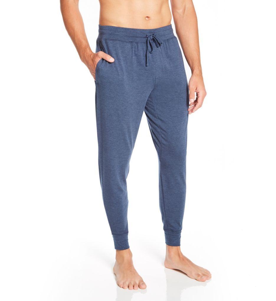Nautica Men's Soft Woven 100% Cotton Elastic Waistband Sleep Pajama Pant,  Grey, Small at  Men's Clothing store