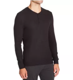 Second Skin Lounge Henley BLK L