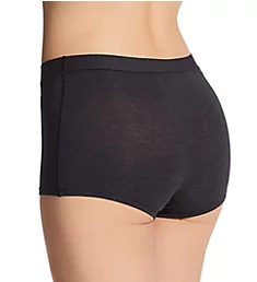 Cool Cotton Breathable Boyshort Panty Charcoal Heather M