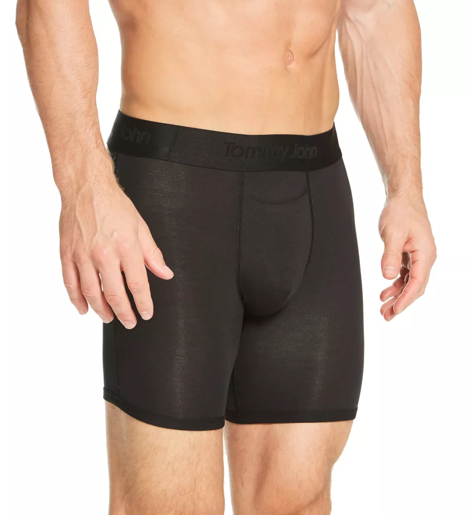 Tommy John Second Skin Squarecut Boxer Brief Trunk Black modal XL - Helia  Beer Co