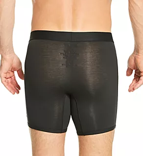 Cool Cotton Boxer Brief BLK M