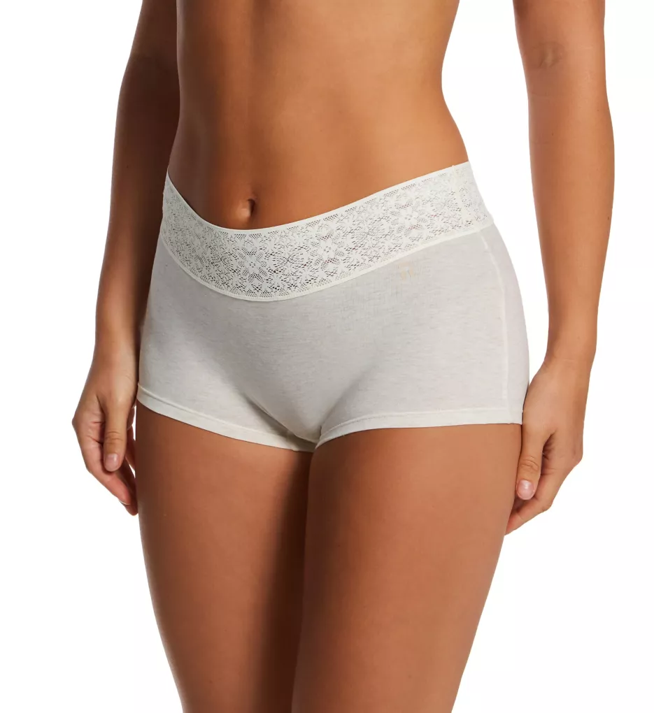 Cool Cotton Lace Waistband Brief Panty