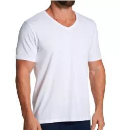 Second Skin V-Neck T-Shirt WHT L