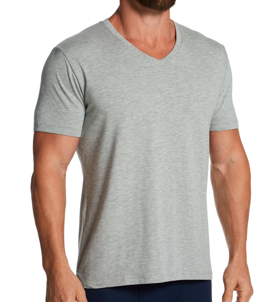 Second Skin Deep V-Neck Stay-Tucked Undershirt (3-Pack) – Tommy John