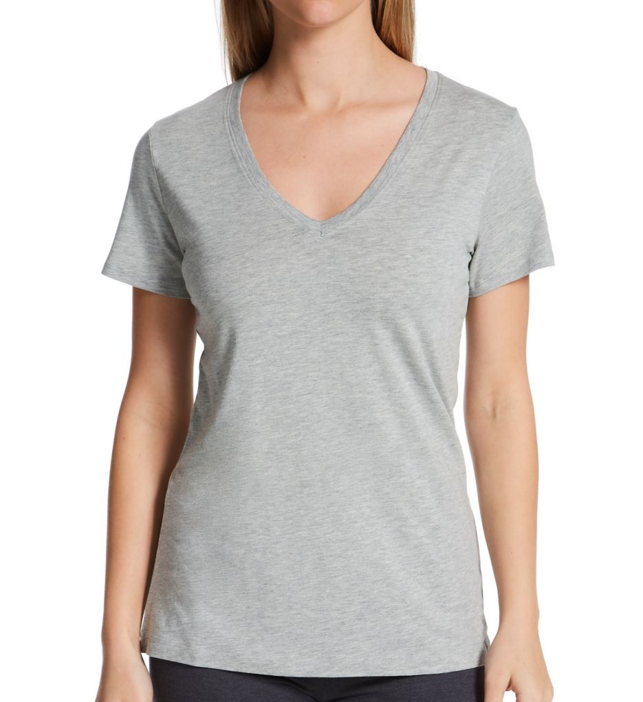 Pima Cotton V-Neck Tee