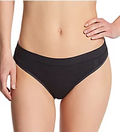 Cool Cotton Thong Charcoal Heather S