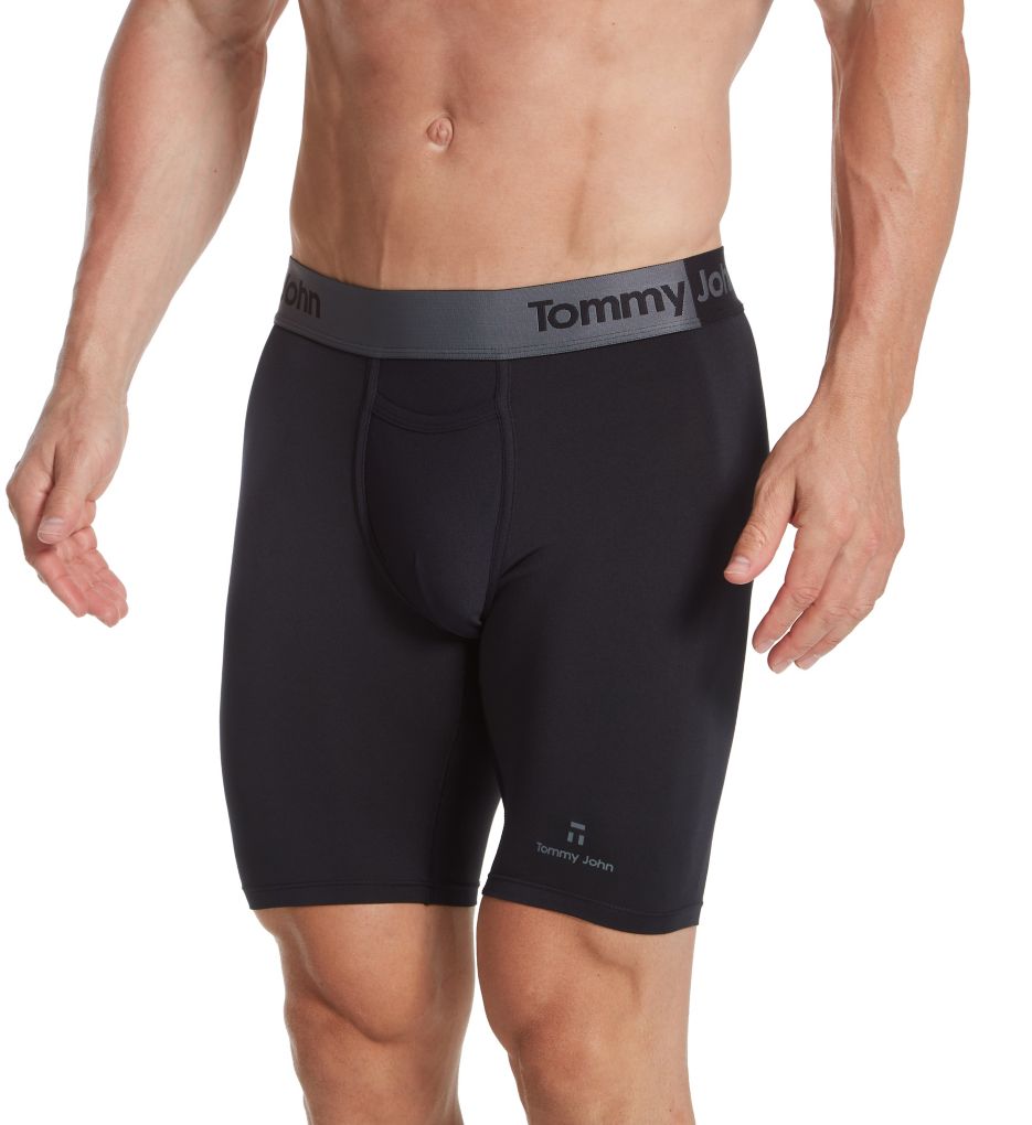 Men's Tommy John 1000033 Air Mesh Long Leg Boxer Brief (Dress