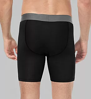 360 Sport 6 Inch Pouch Boxer Brief - 2 Pack Black 3XL
