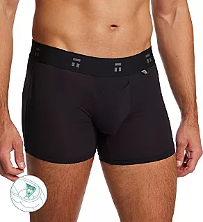 Air Mesh Hammock Pouch 4 Inch Boxer Brief Black XL