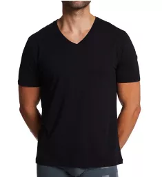 Second Skin V-Neck T-Shirt Black S