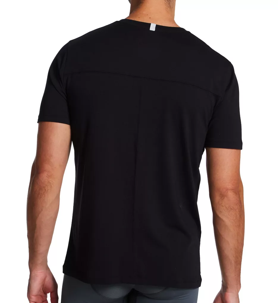 Second Skin V-Neck T-Shirt Black S