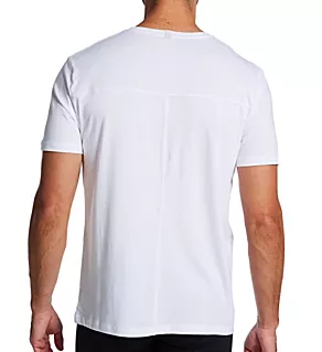 Second Skin V-Neck T-Shirt White 2XL