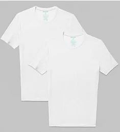 Second Skin Stay-Tucked Crew Neck T-Shirt - 2 Pack