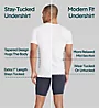 Tommy John Second Skin Stay-Tucked High V-Neck Tee - 2 Pack 1003725 - Image 4