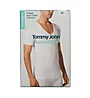 Tommy John Second Skin Stay-Tucked Deep V-Neck Tee - 2 Pack 1003726 - Image 3