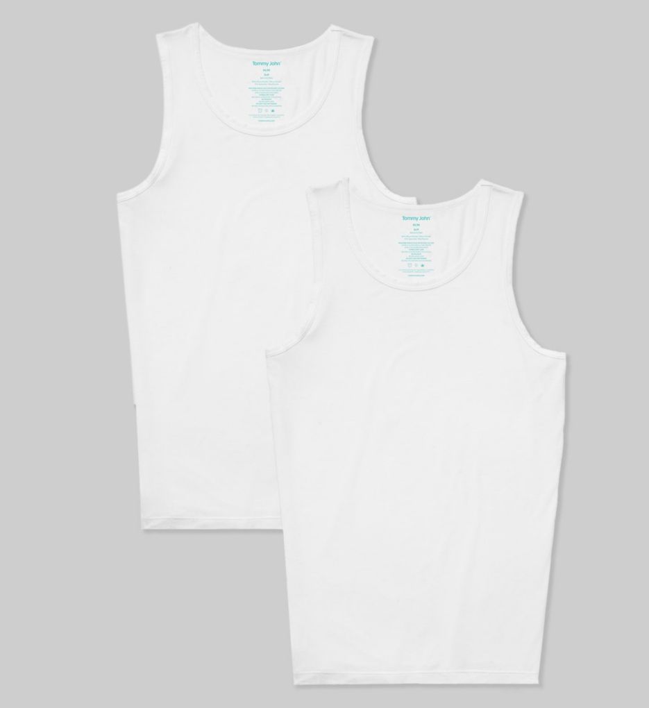 Tommy John Second Skin Stay-Tucked Tank - 2 Pack 1003727 - Image 5