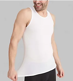 Second Skin Stay-Tucked Tank - 2 Pack White S