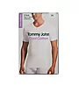 Tommy John Cool Cotton Stay Tucked High V-Neck Tee - 2 Pack 1003729 - Image 3