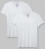 Tommy John Cool Cotton Stay Tucked High V-Neck Tee - 2 Pack 1003729 - Image 5