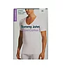 Tommy John Cool Cotton Stay-Tucked Deep V-Neck Tee - 2 Pack 1003730 - Image 3
