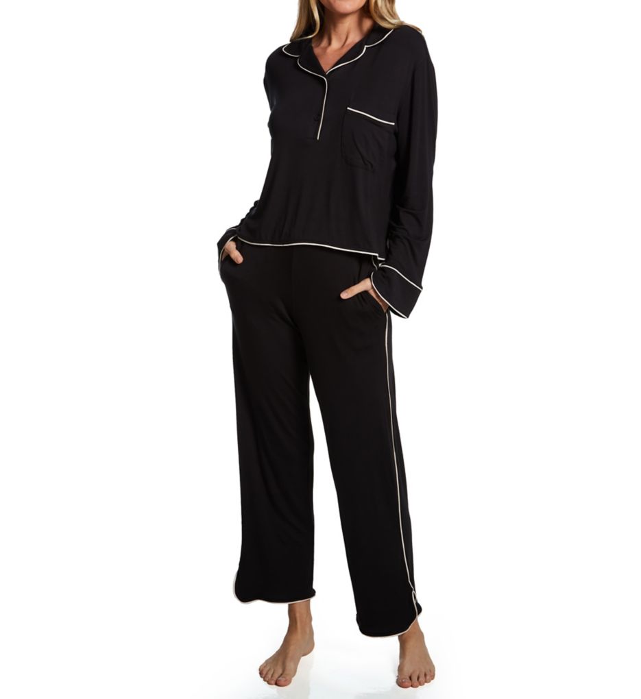 Downtime Long Sleeve Pajama Pant Set-gs