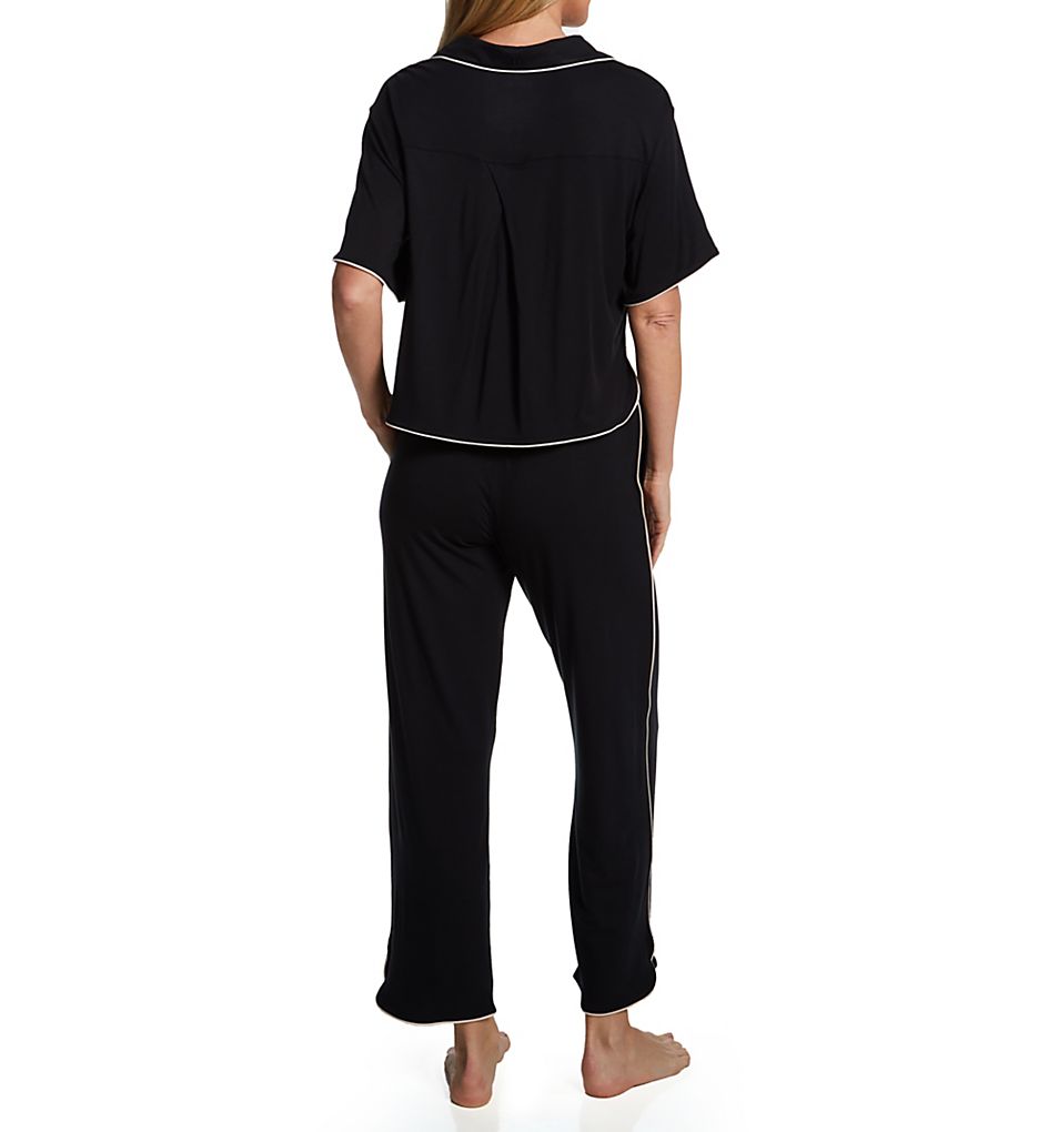 Downtime Short Sleeve Pajama Pant Set