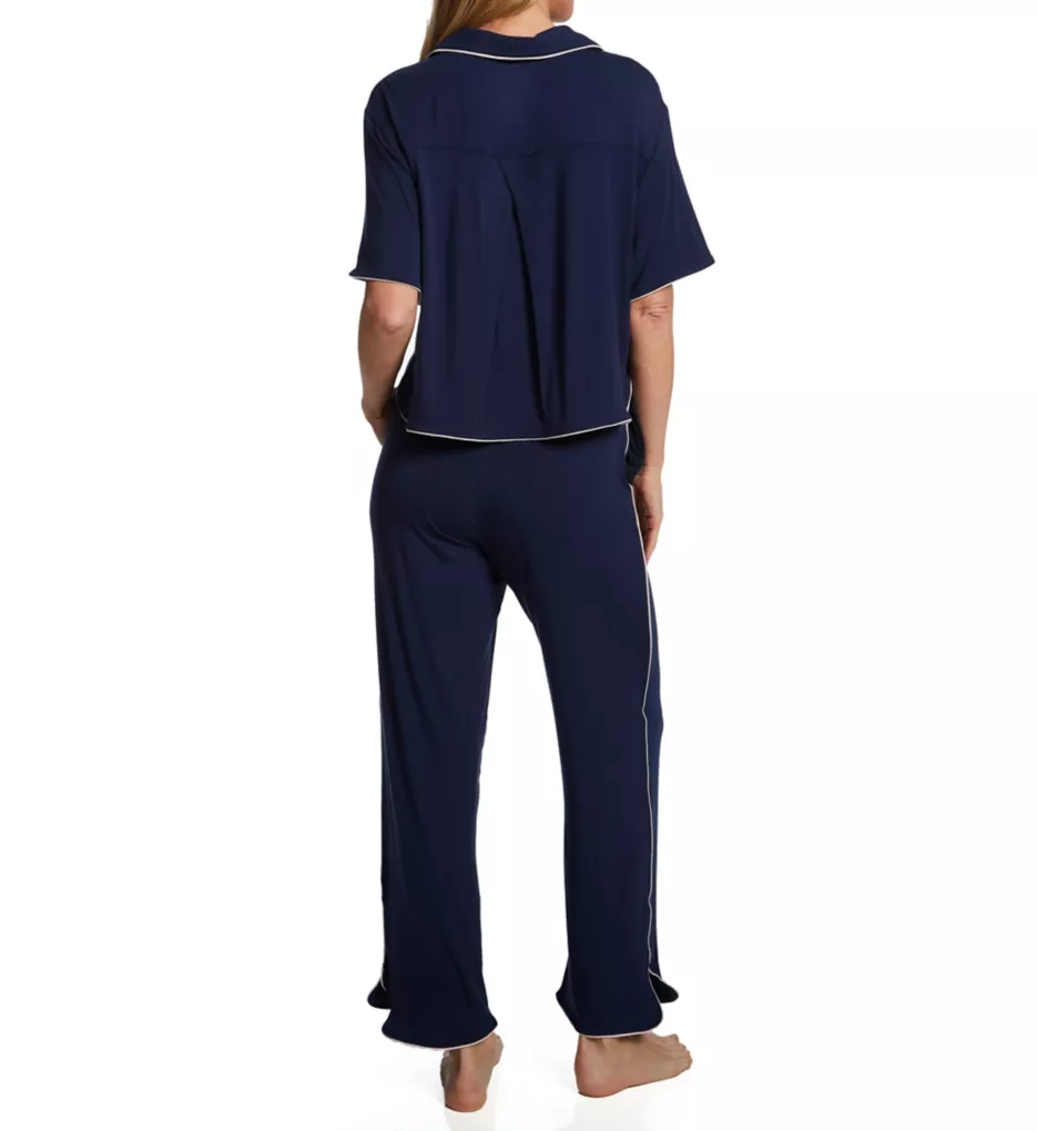 Downtime Short Sleeve Pajama Pant Set