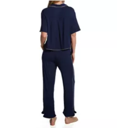 Downtime Short Sleeve Pajama Pant Set