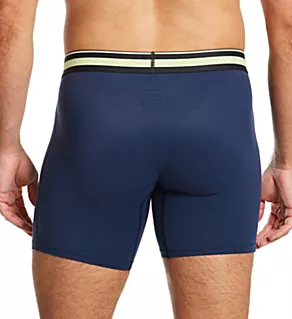 Comfort Micro Boxer Brief - 3 Pack Dress Blue/Dress Blue 2XL