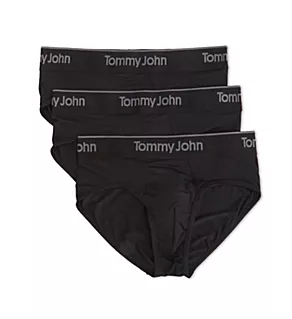 Second Skin Brief - 3 Pack Black 2XL