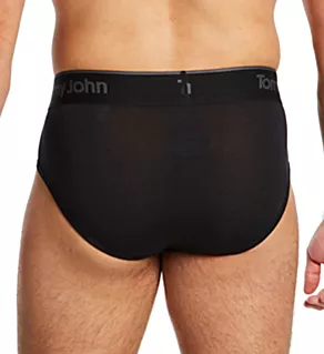 Second Skin Brief - 3 Pack Black 2XL