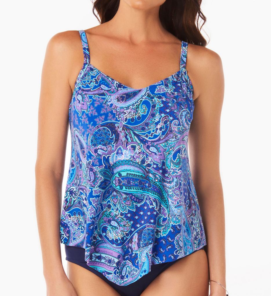 Sultan Hank Flowy Tankini Swim Top-gs