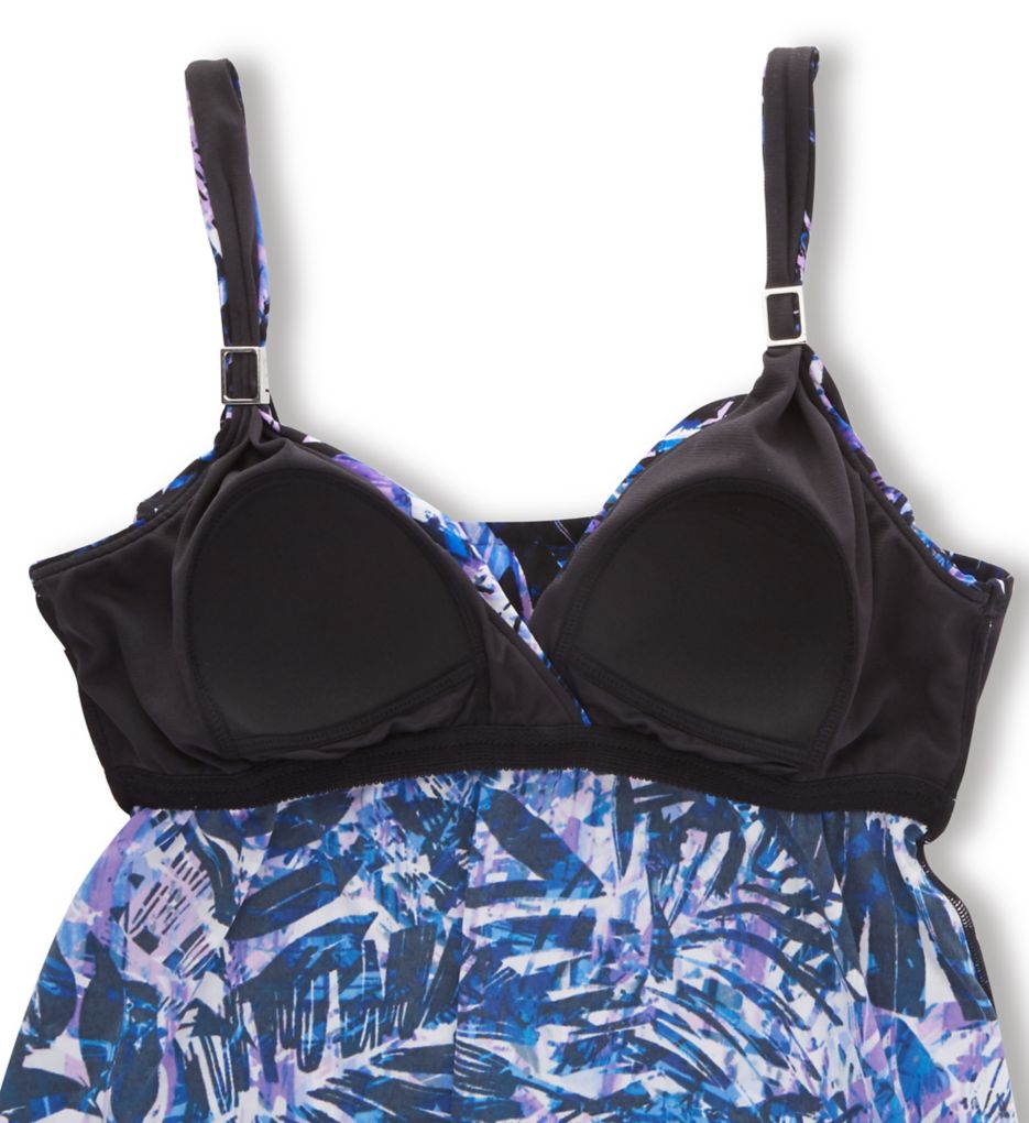 Graffiti Jungle Anne Tankini Swim Top-cs3