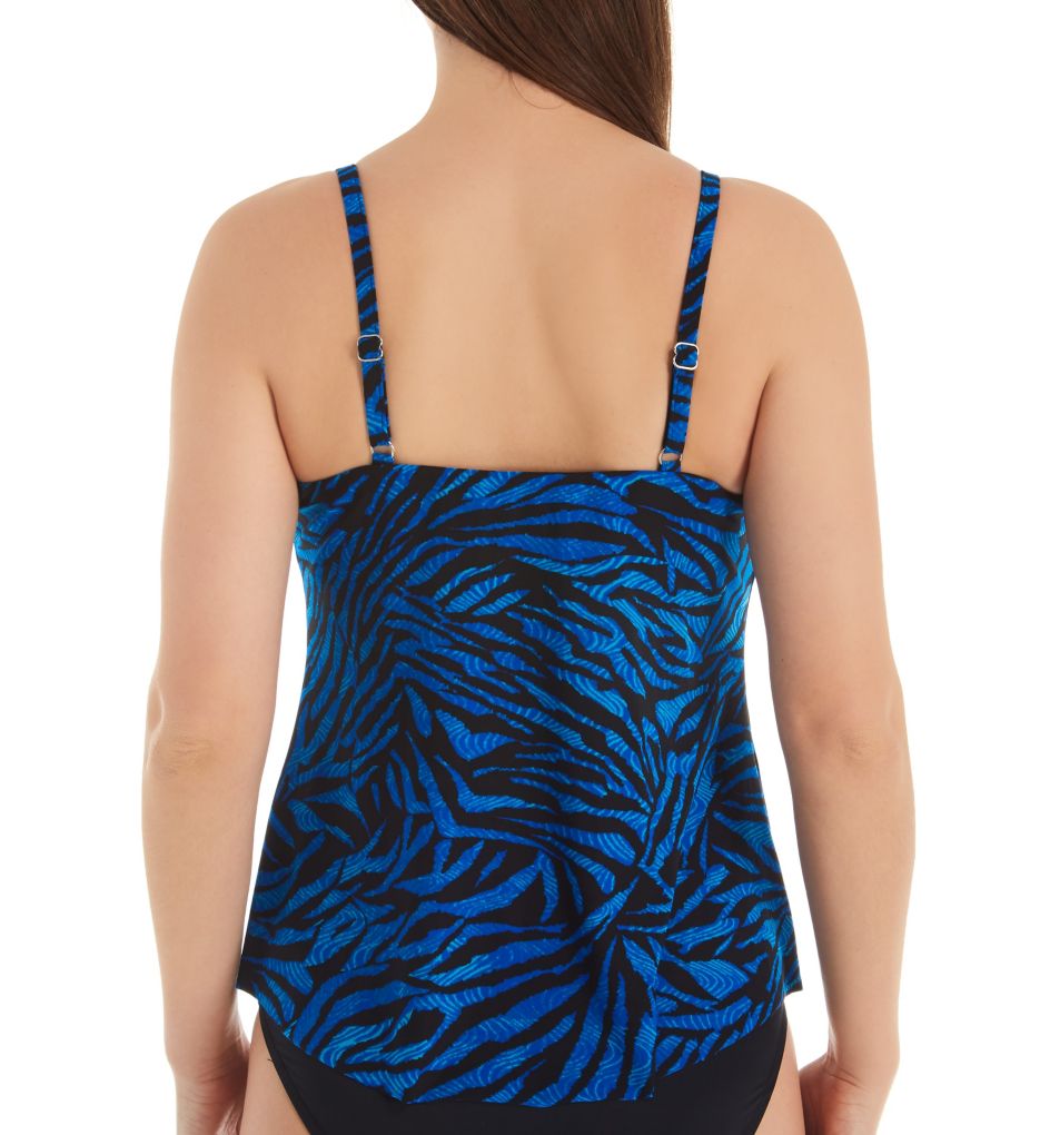 Zulu Hank Flowy Tankini Swim Top