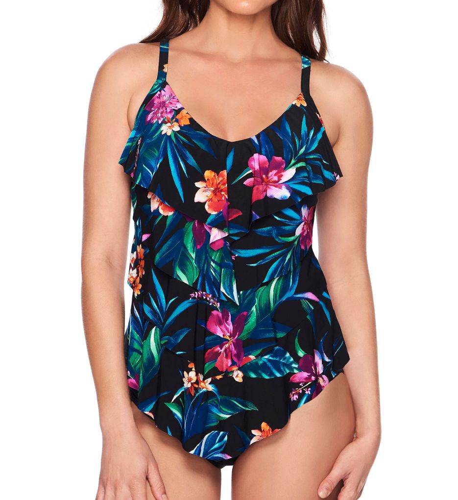 Sweet Dreams Lena Tiered Ruffle Tankini Swim Top-gs