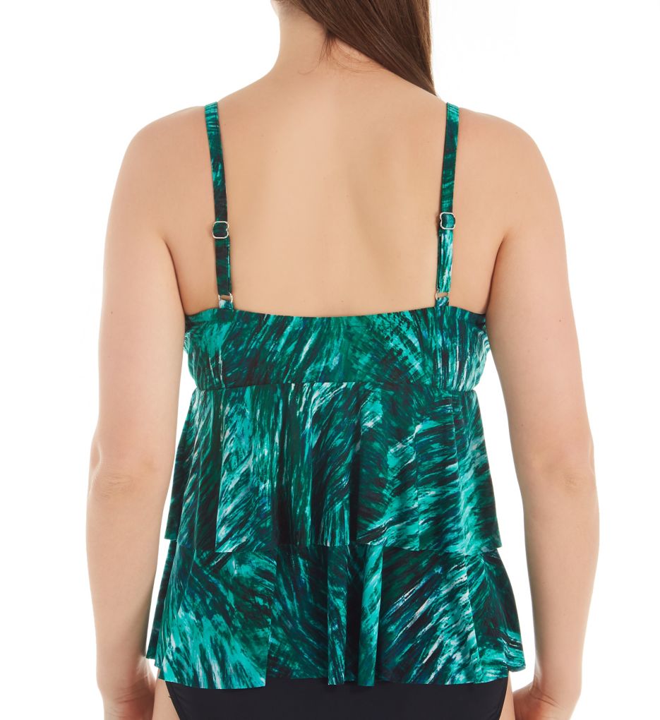 Plume Rylee Ruffle Tankini Swim Top-bs