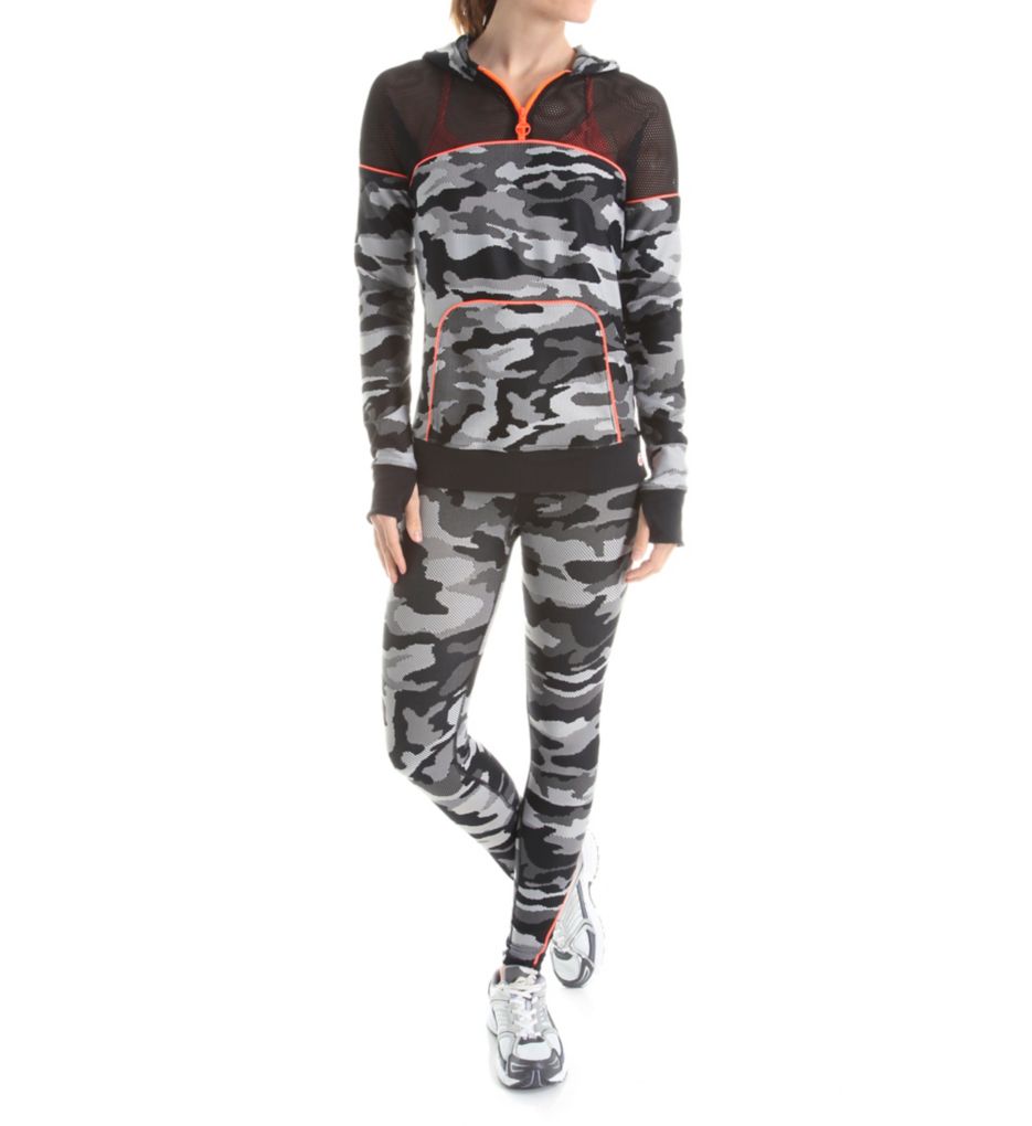 Congo Camo Half Zip Hoodie-cs1