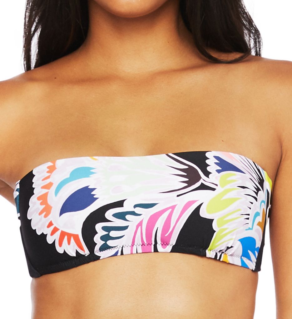 Seychelles Bandeau With Sash-Tie Back Swim Top