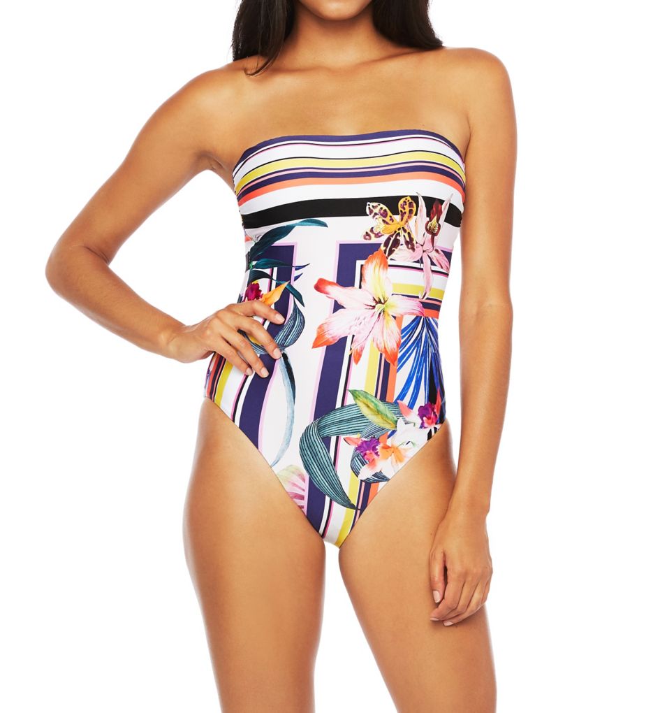 Treasure Cove Bandeau One Piece Swimsuit