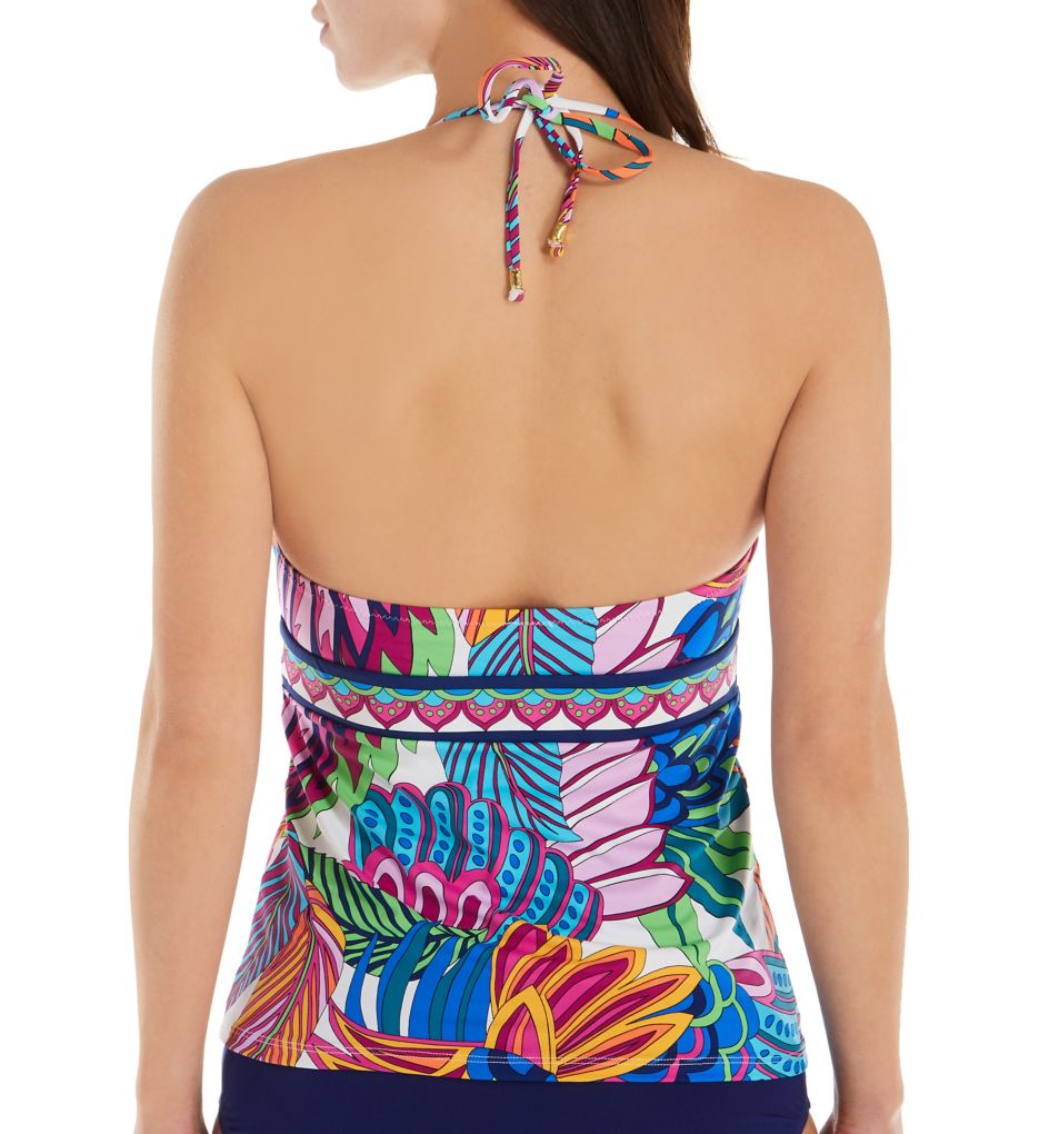 Paradise Plume Adjustable Fit Tankini Swim Top