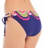 Trina Turk Rainbow Swirl Loop Side Hipster Swim Bottom TT0AW94 - Image 2