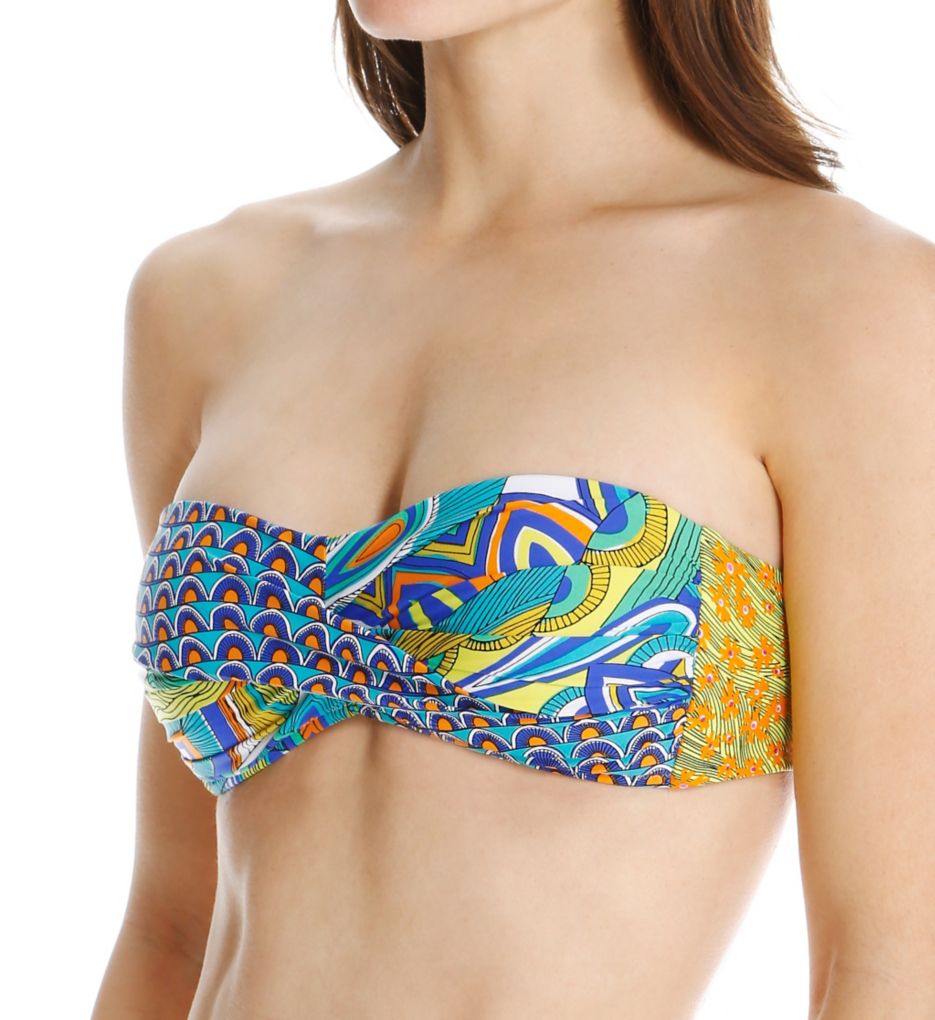 Amazonia Twist Bandeau Swim Top