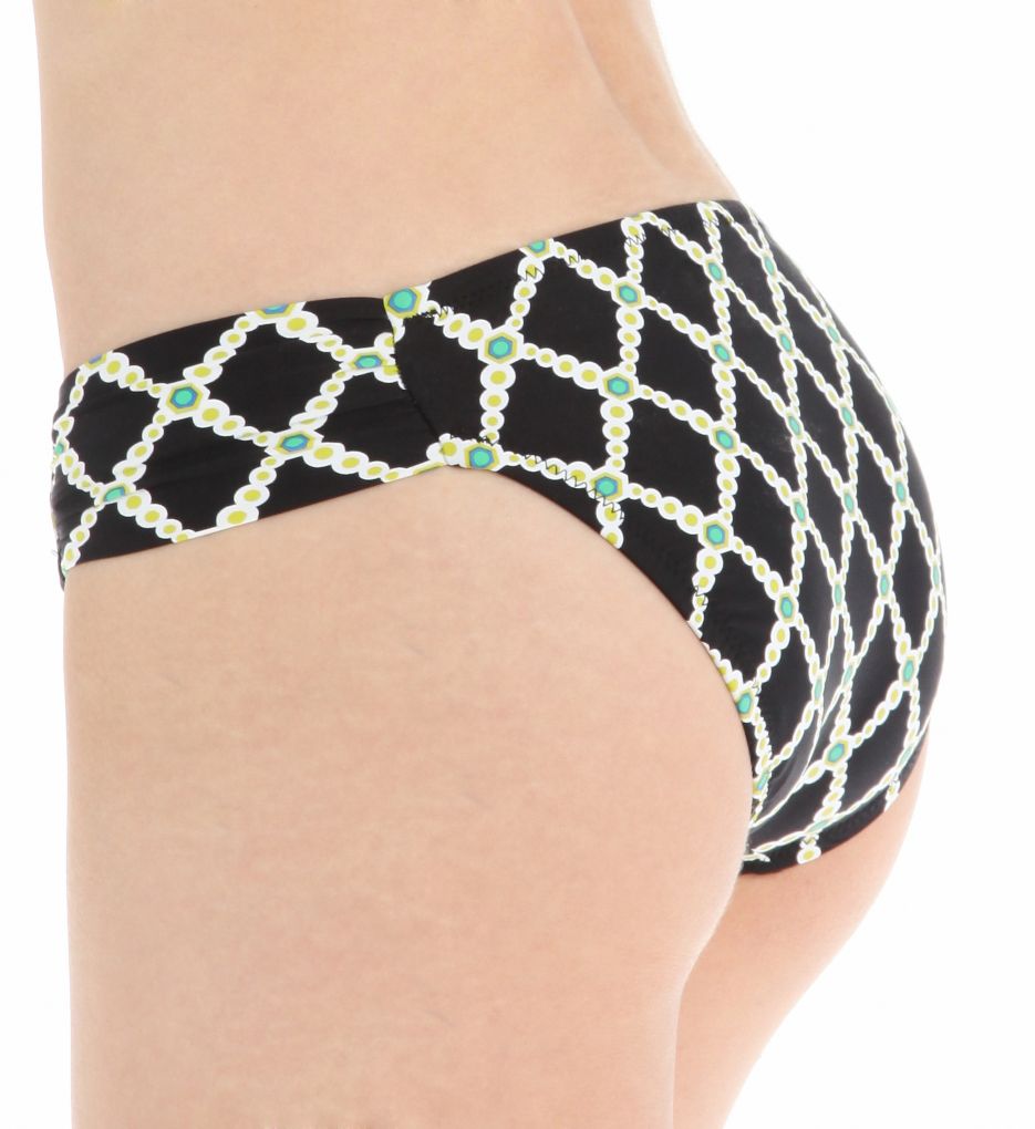 Kon Tiki Shirred Side Hipster Swim Bottom-bs