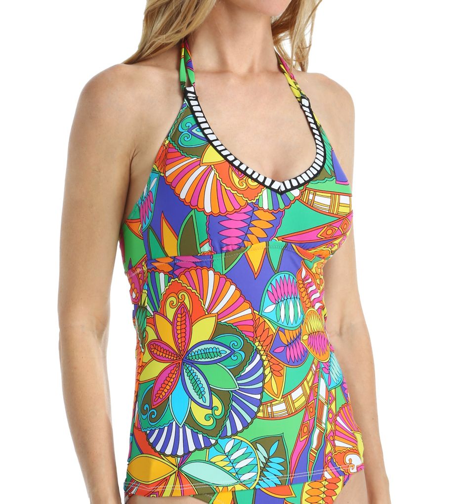 Montezuma Double Strap Tankini Swim Top-gs