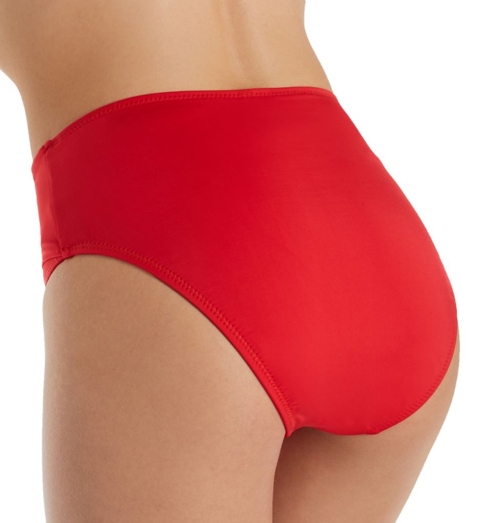 Getaway Solids High Waist Tie Front Swim Bottom-bs