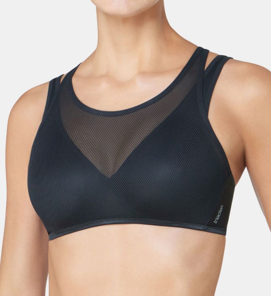 Triumph (2034001) -- Triumph 80780 Triaction Magic Motion Underwire Sports Bra (Black 36A)