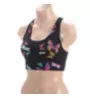 Terez Duo Knit Neon Butterflies Medium Impact Sports Bra 2651 - Image 6