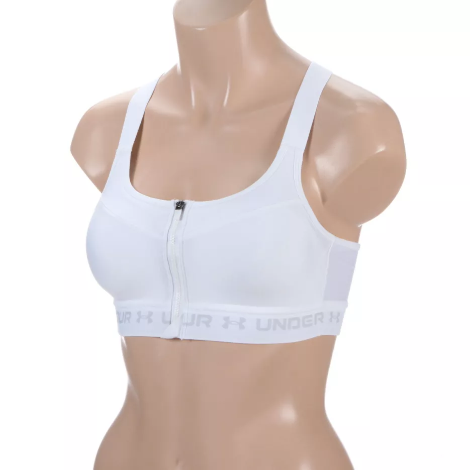 Under Armour Armour High Crossback Zip Front Sports Bra 1355110 - Image 5